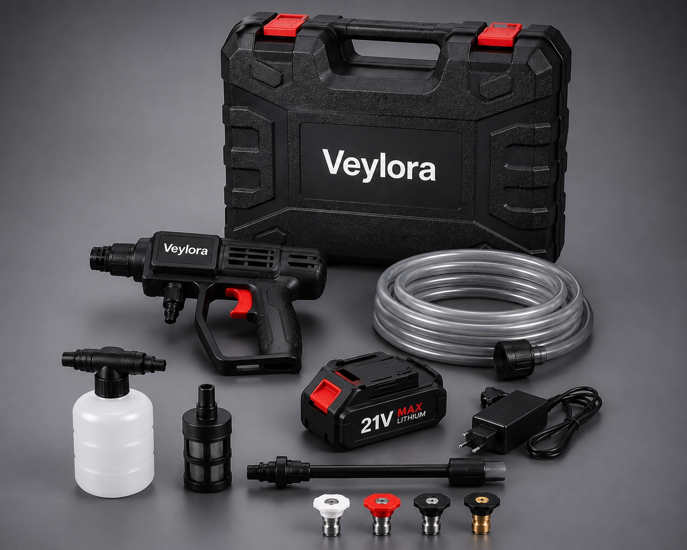 Veylora™ 21V Cordless Pressure Washer Kit