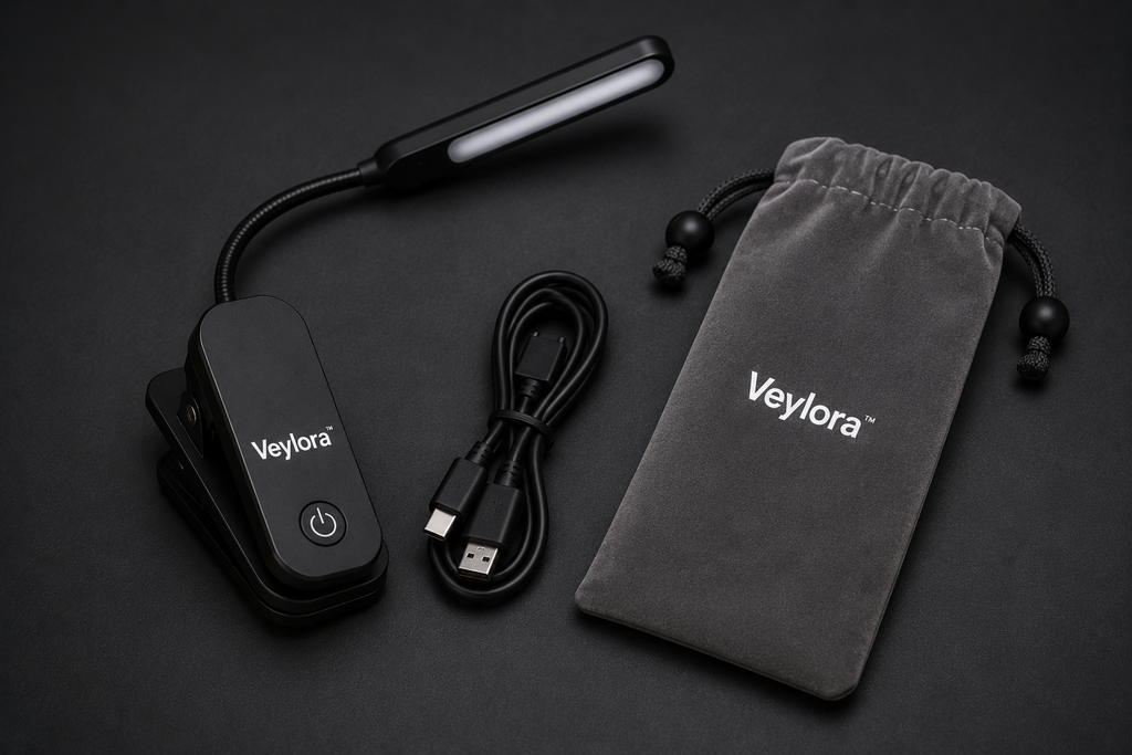 Veylora™ Rechargeable LED Clip-On Light
