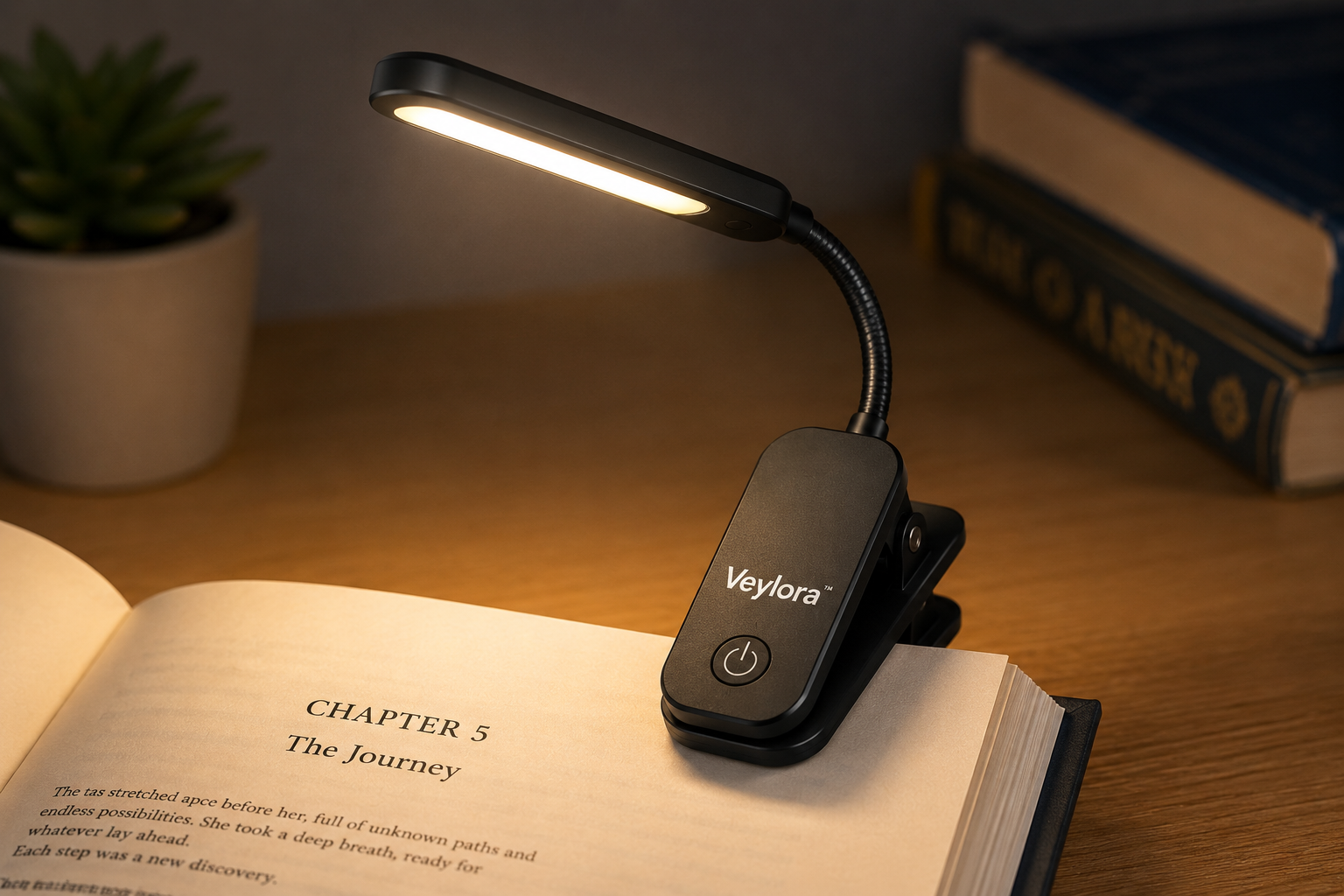 Veylora™ Rechargeable LED Clip-On Light