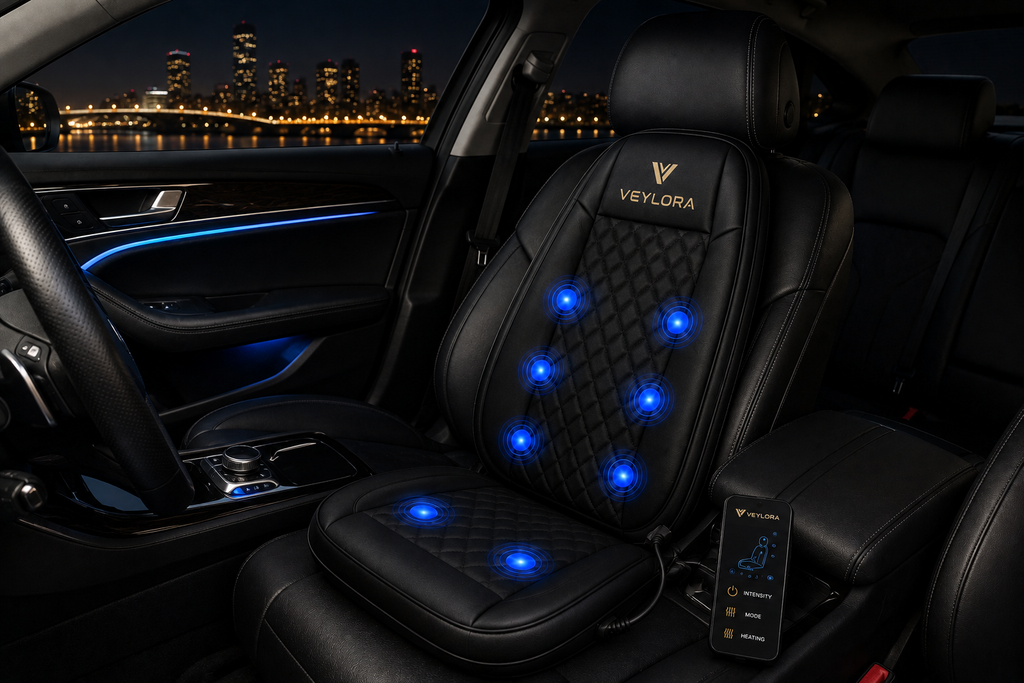 Veylora™ Premium Car Massage Seat Cushion